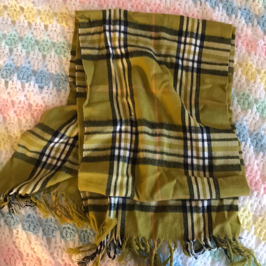 Long Pattern Scarf
